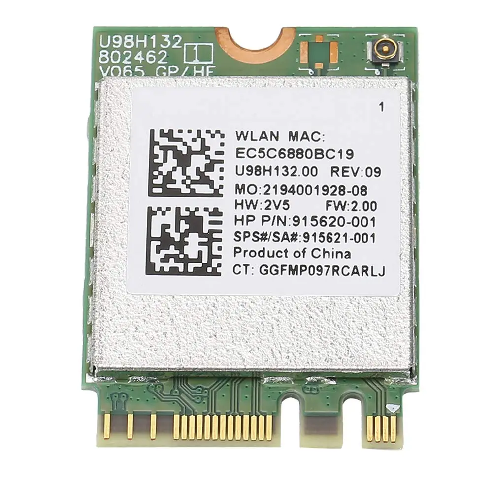 Zopsc RTL8821CE Network Card for Laptops & Desktops | 802.11 AC 433Mbps, Bluetooth 4.2, M.2 Interface - view 5
