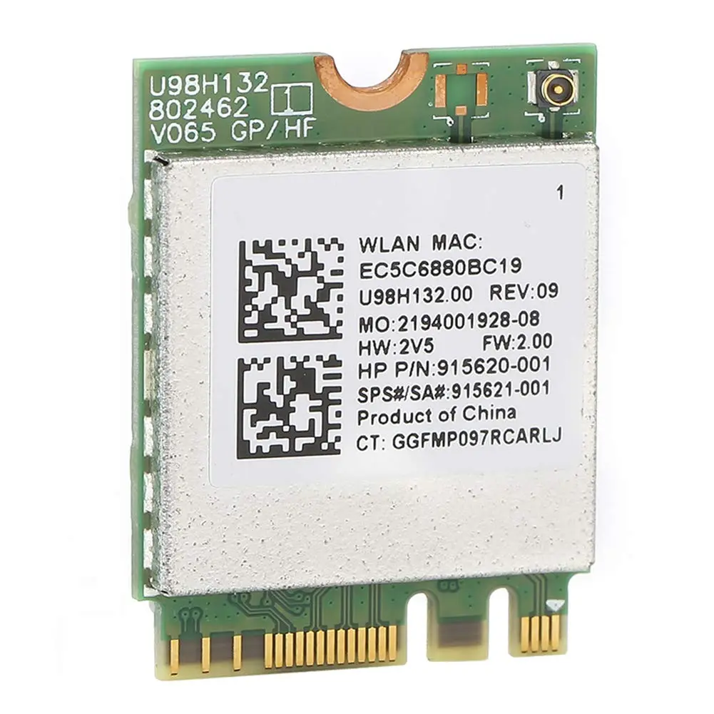 Zopsc RTL8821CE Network Card for Laptops & Desktops | 802.11 AC 433Mbps, Bluetooth 4.2, M.2 Interface - view 2