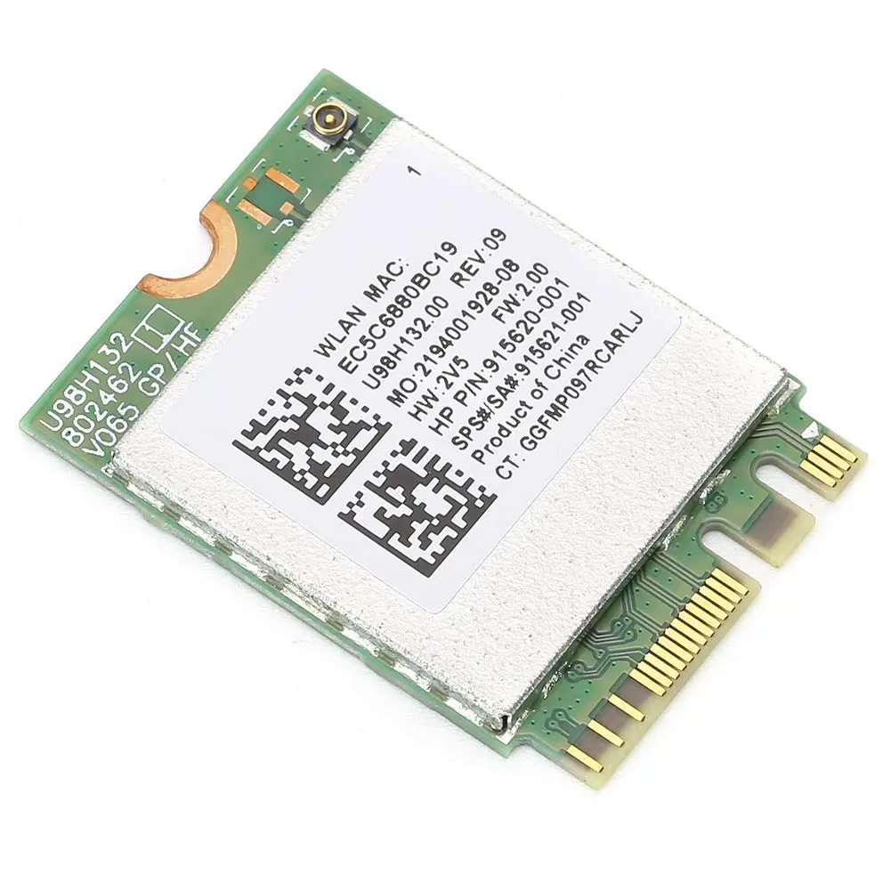 Zopsc RTL8821CE Network Card for Laptops & Desktops | 802.11 AC 433Mbps, Bluetooth 4.2, M.2 Interface - view 3