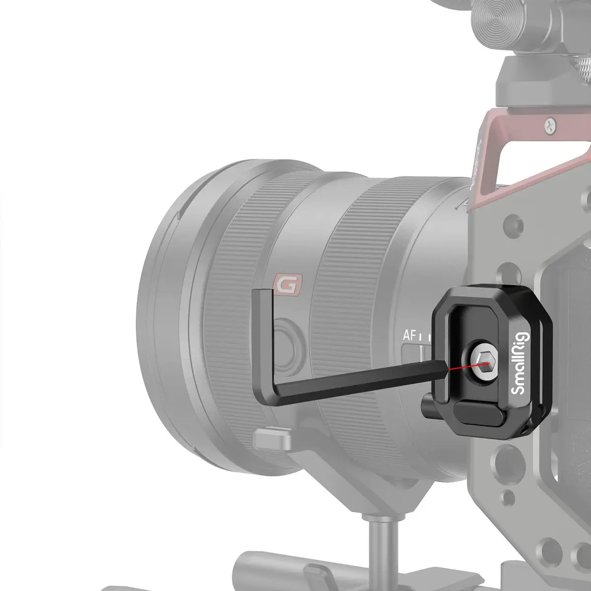SmallRig Cold Shoe Mount with Safety Release - 2797 | Compact Aluminum Accessory Mount - view 4