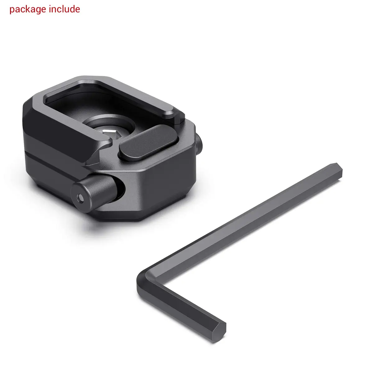 SmallRig Cold Shoe Mount with Safety Release - 2797 | Compact Aluminum Accessory Mount - view 7
