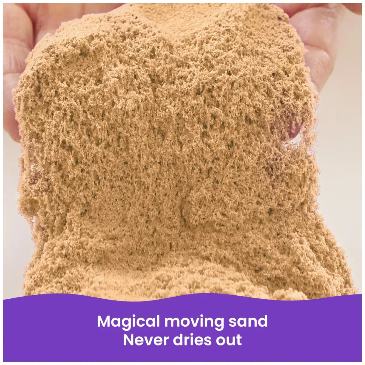 Kinetic Sand 2.5kg (5.5lb) Brown Sand | Sensory Play for Ages 3+ - view 2