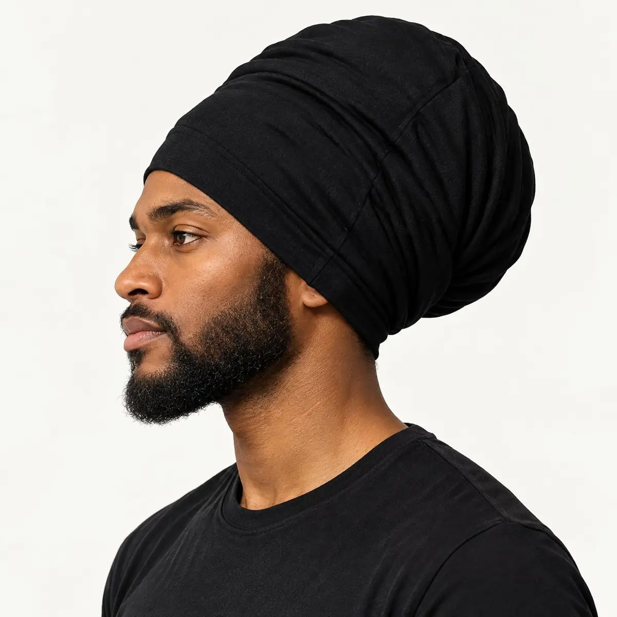 KLY Groups Loc Cap 2 Pack, Regular Spandex Dread Cap for Dreadlocks | Snug Fit for Shoulder-Length Locs, Starter Locs, Braids & Twists - view 4