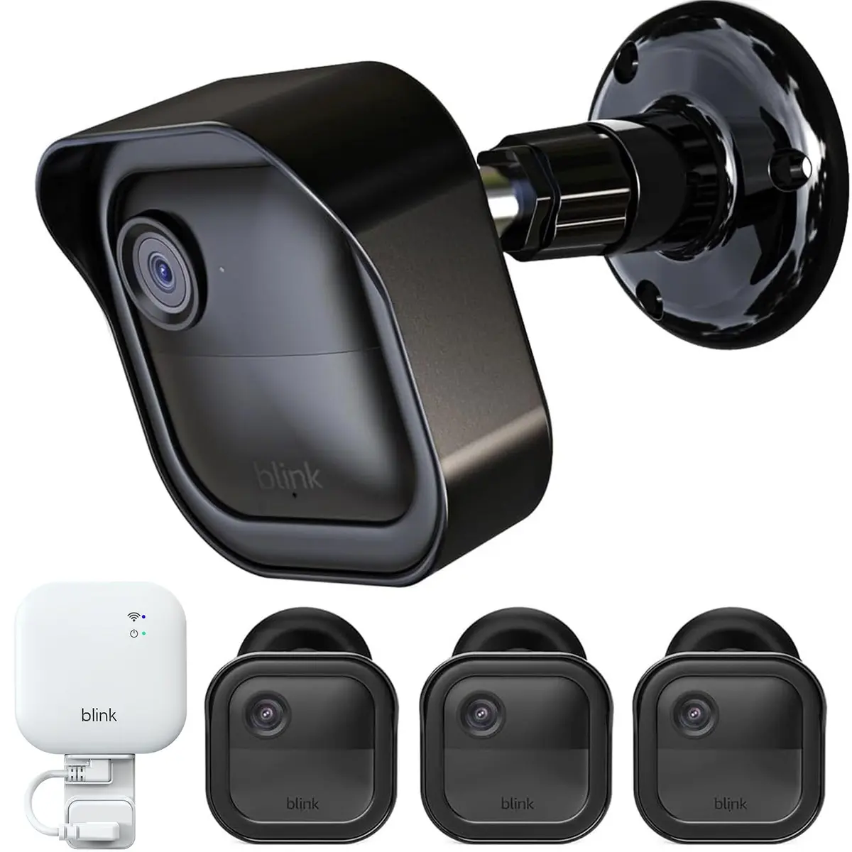 Pefecon All-New Blink Outdoor Camera Cover for Blink Outdoor 4/2K+ Camera/3rd Gen | Weatherproof, Adjustable, Easy Install - main product image