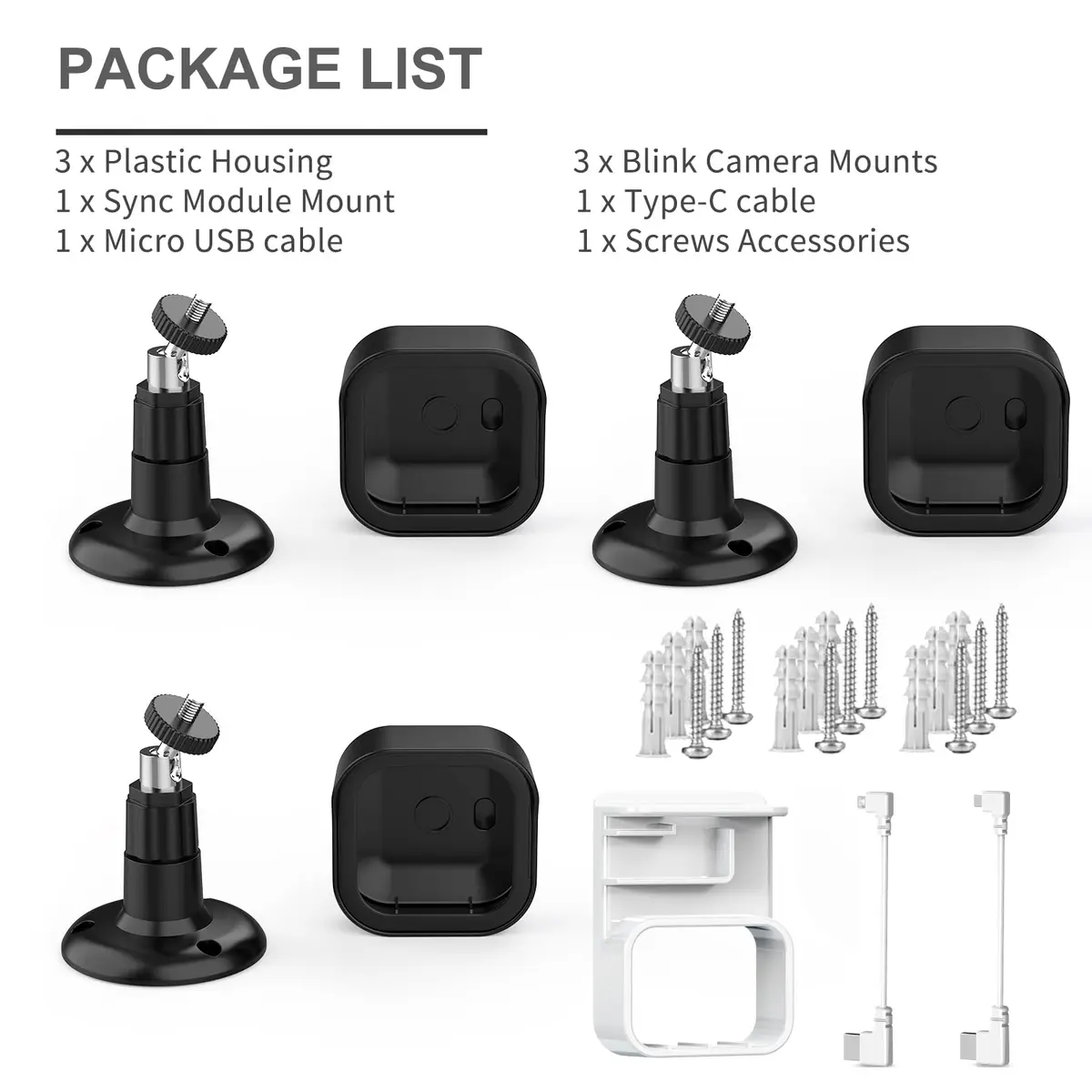 Pefecon All-New Blink Outdoor Camera Cover for Blink Outdoor 4/2K+ Camera/3rd Gen | Weatherproof, Adjustable, Easy Install - view 7