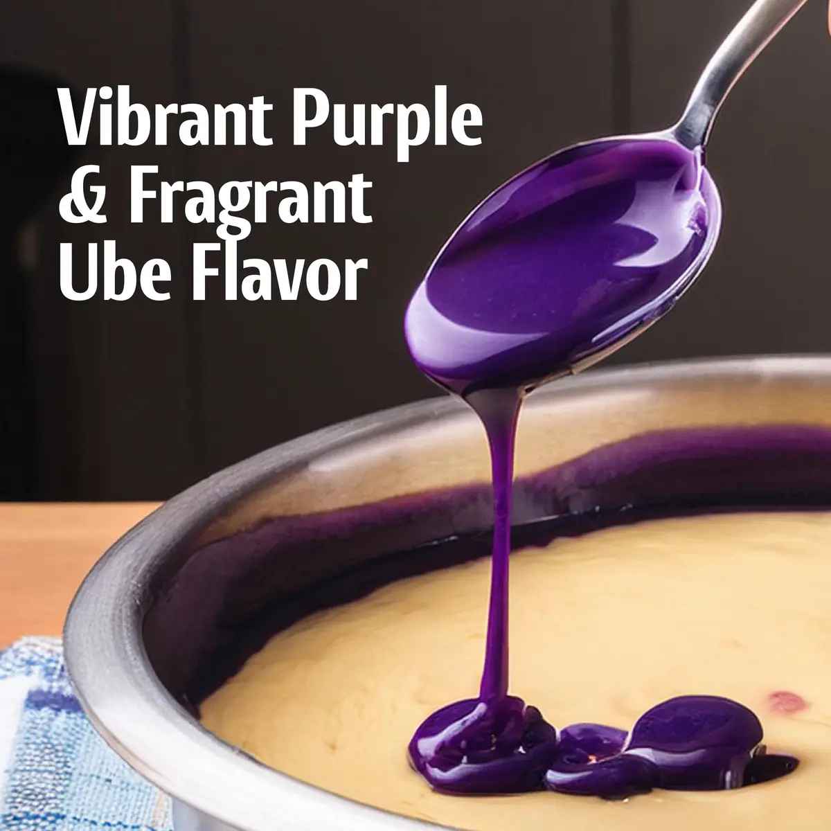 Jans Ube Flavored Sweetened Condensed Creamer 26.8 oz (2x13.4 oz Cans) | Authentic USA Import for Desserts & Baking - view 5