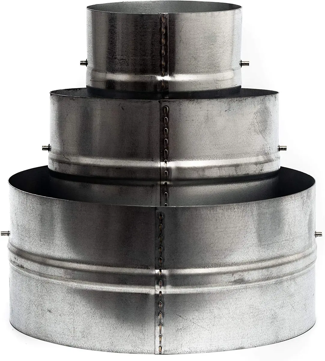 Vent Systems 10" Inch Backdraft Damper Galvanized Steel | One-Way Airflow Blocker for HVAC - view 8