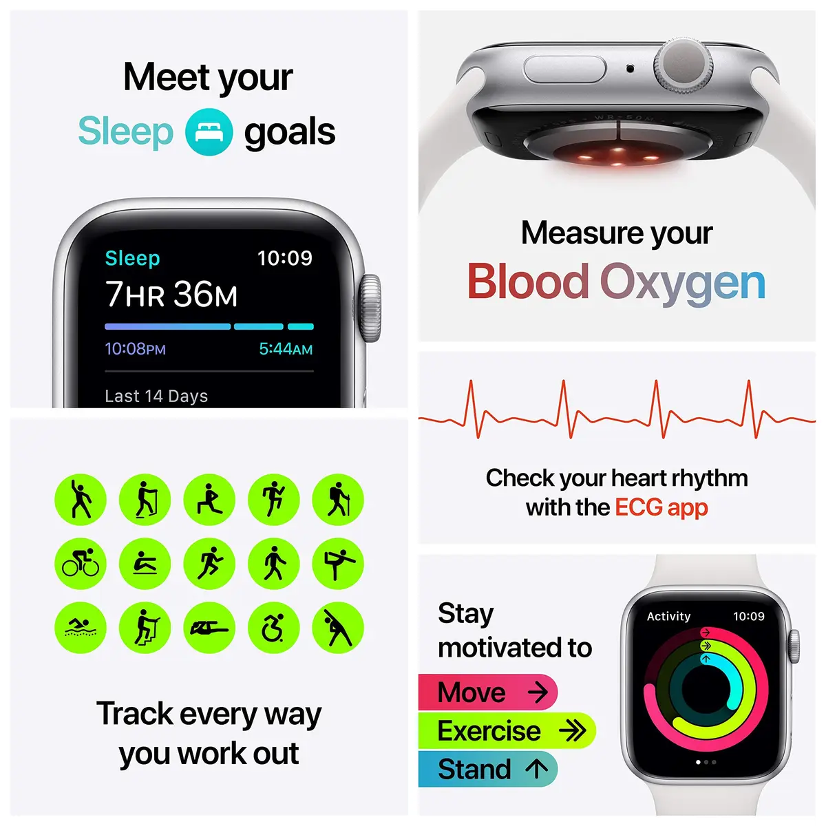 Apple Watch Series 6 GPS 40mm Red Aluminum Case with Red Sport Band | Always-On Retina Display - view 6