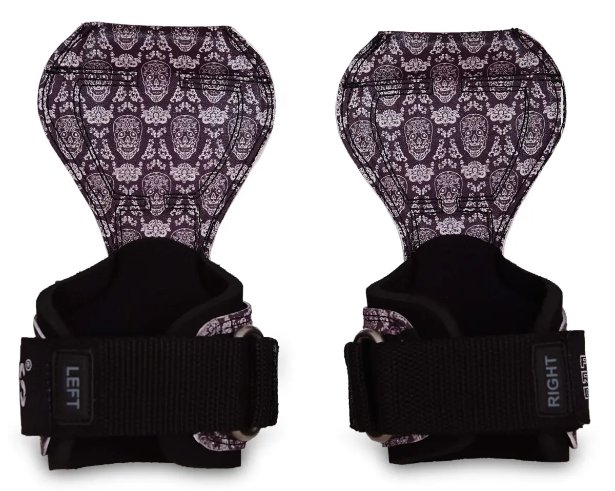 Cobra Grips PRO Skull Weight Lifting Gloves with Wrist Wraps - 5.5 - 8.75" Wrist Size - view 3