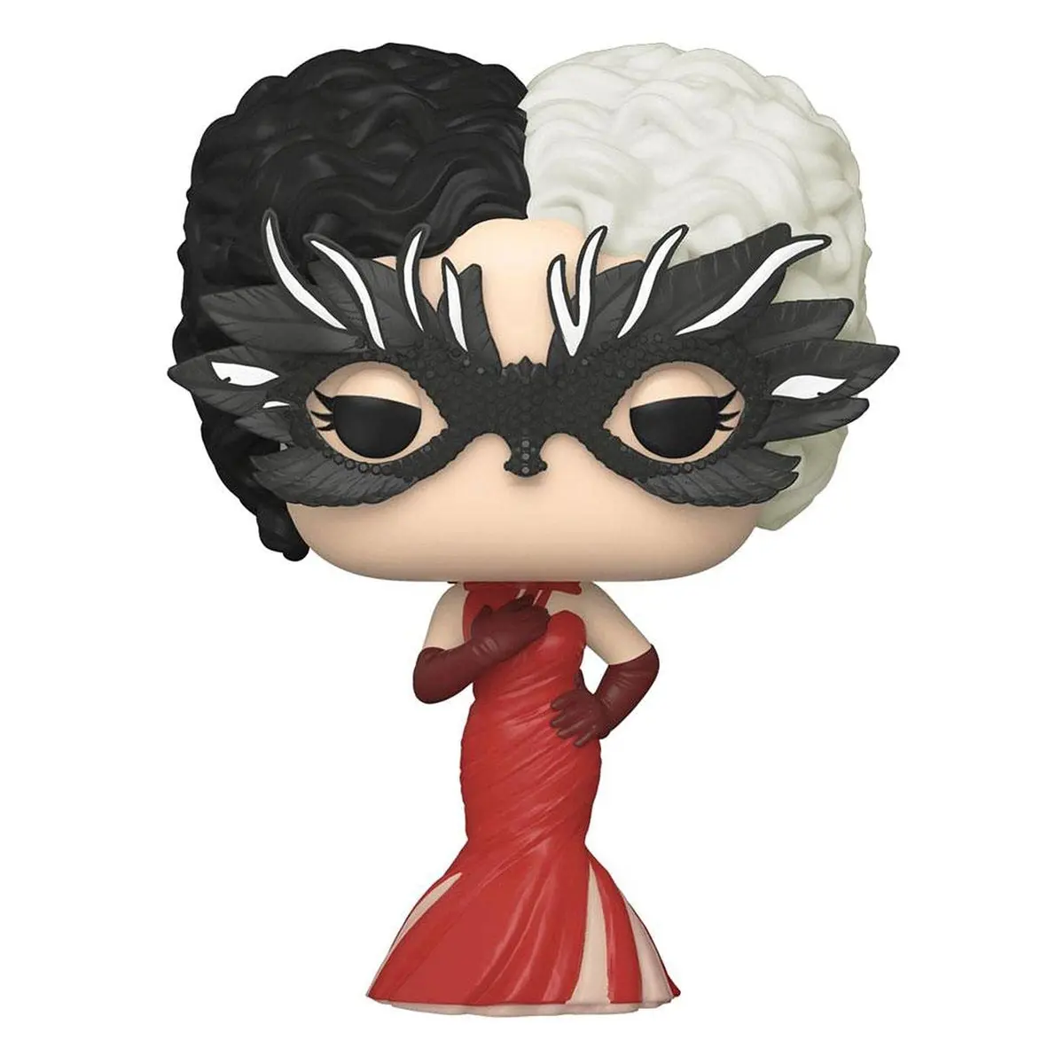 Funko Pop Disney Cruella De Vil in Red Dress Vinyl Figure 9.5 cm (3.75 inches) | Official Collectible Merchandise - main product image