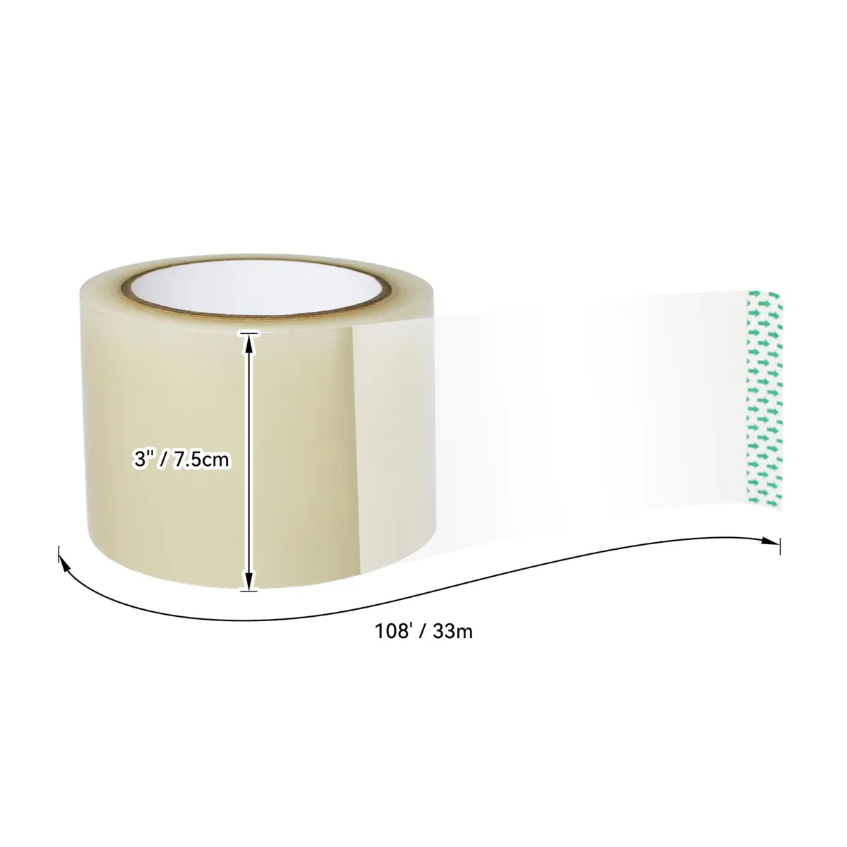 HFS Greenhouse Repair Tape Polyethylene Film 3INX108FT | Weatherproof Sealing & Seaming - view 3