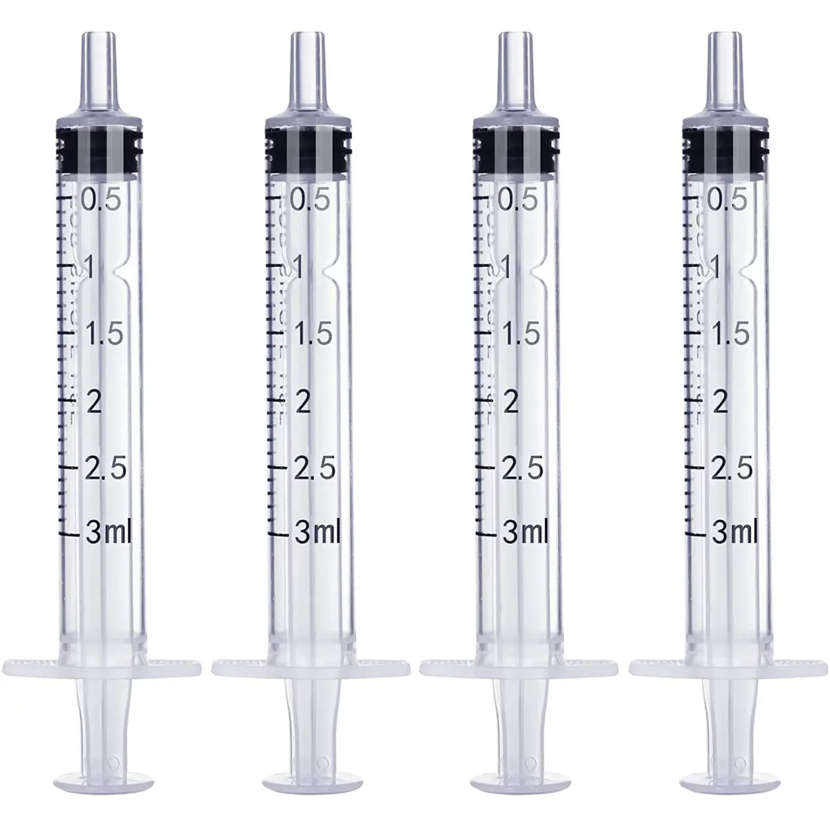 Ulove Prs 3ml Plastic Syringe 20-Pack | Individually Sealed for Precise Measurements - main product image