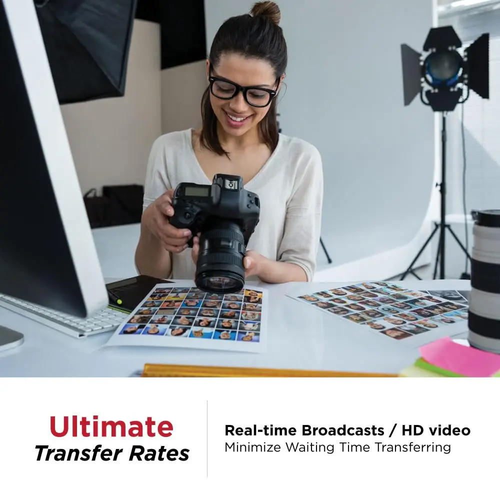 Gigastone 64GB SD Card 5-Pack UHS-I U1 Class 10 SDXC Memory Card 64GB (2.27 oz) | Full HD Video Olympus Digital Camera - view 5