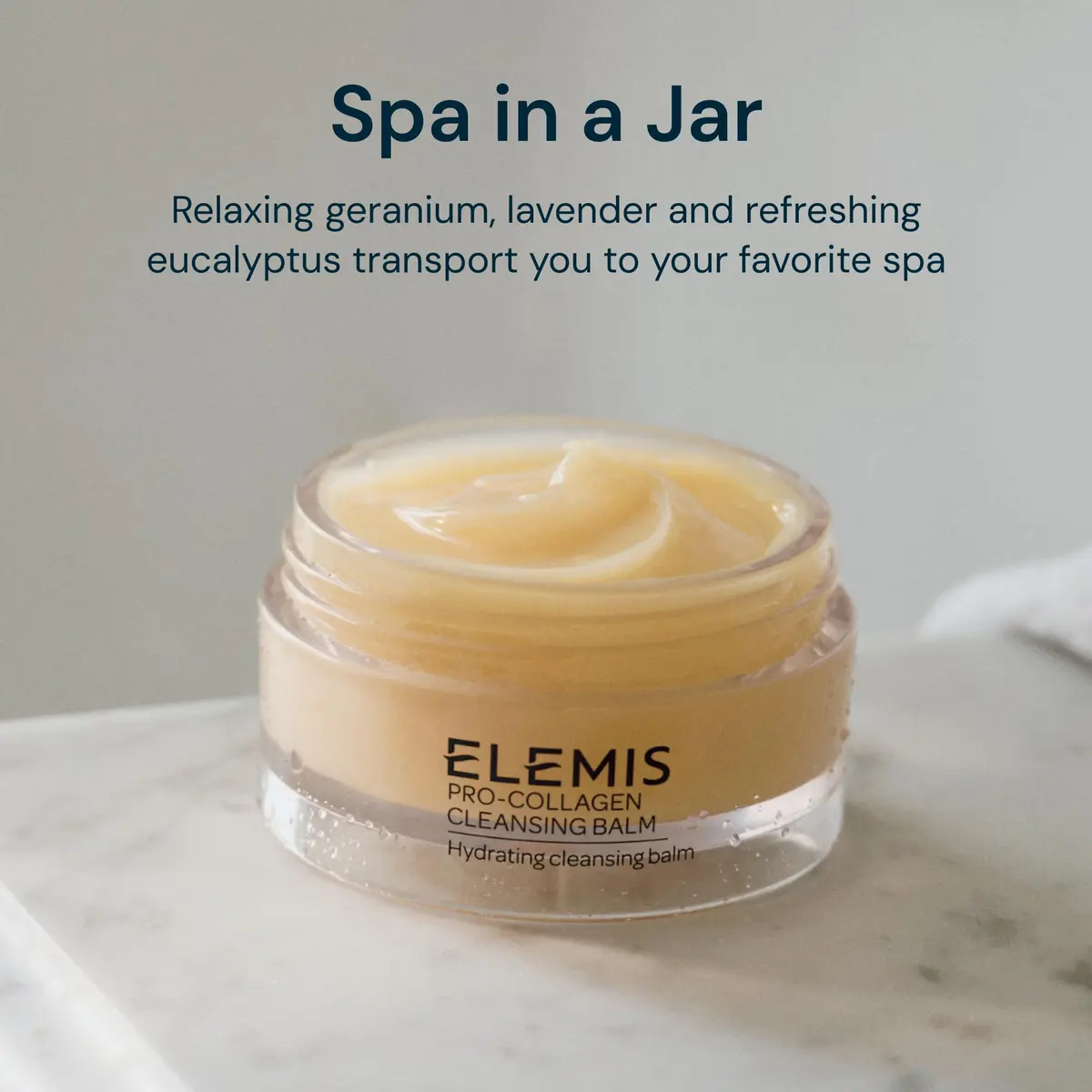 ELEMIS Pro-Collagen Cleansing Balm 100g | 3-in-1 Hydrating Facial Cleanser for All Skin Types - view 6