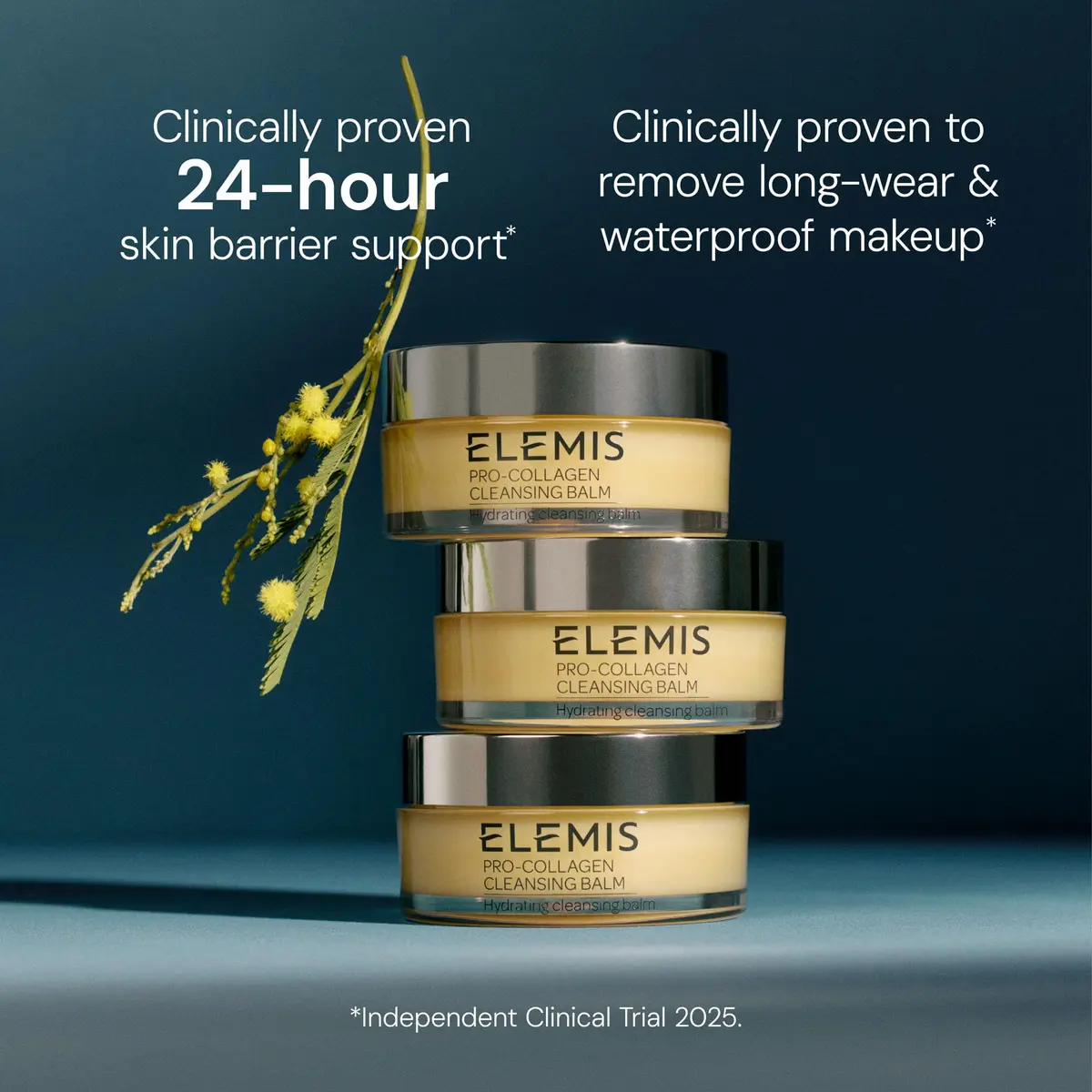 ELEMIS Pro-Collagen Cleansing Balm 100g | 3-in-1 Hydrating Facial Cleanser for All Skin Types - view 3
