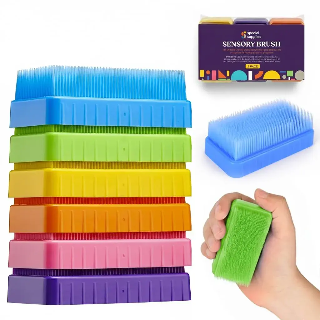 Special Supplies Sensory Therapy Brush 6-Pack | Calming Deep Pressure Stimulation for Kids & Adults - main product image