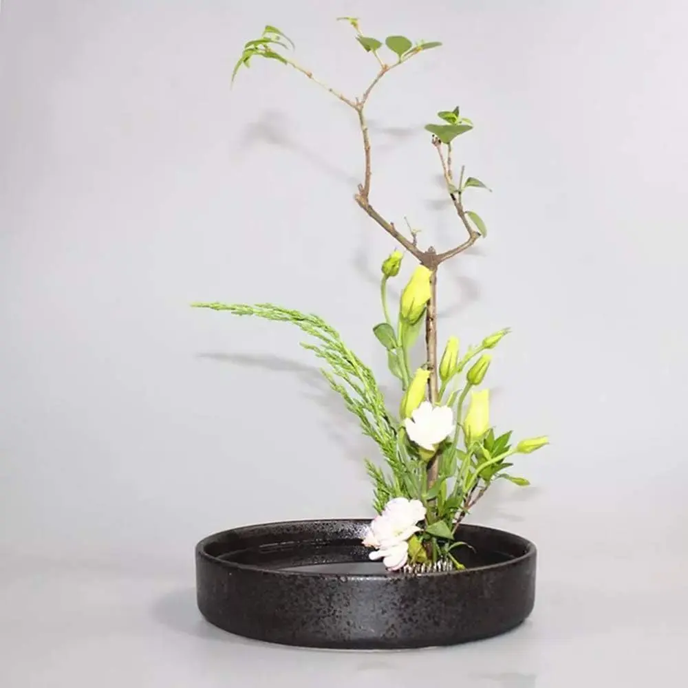 alladaga Stainless Steel Pin Flower Frog 60mm (2.4 Inch) | 169 Needles for Floral Arrangement - view 8
