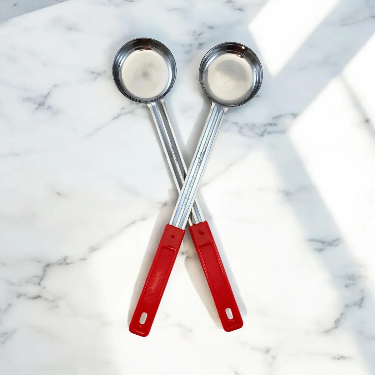 Habanerofire 2 oz Solid Stainless Steel Portion Control Ladle Spoodle - Pack of 2 | Commercial Grade for Soups & Sauces - view 9