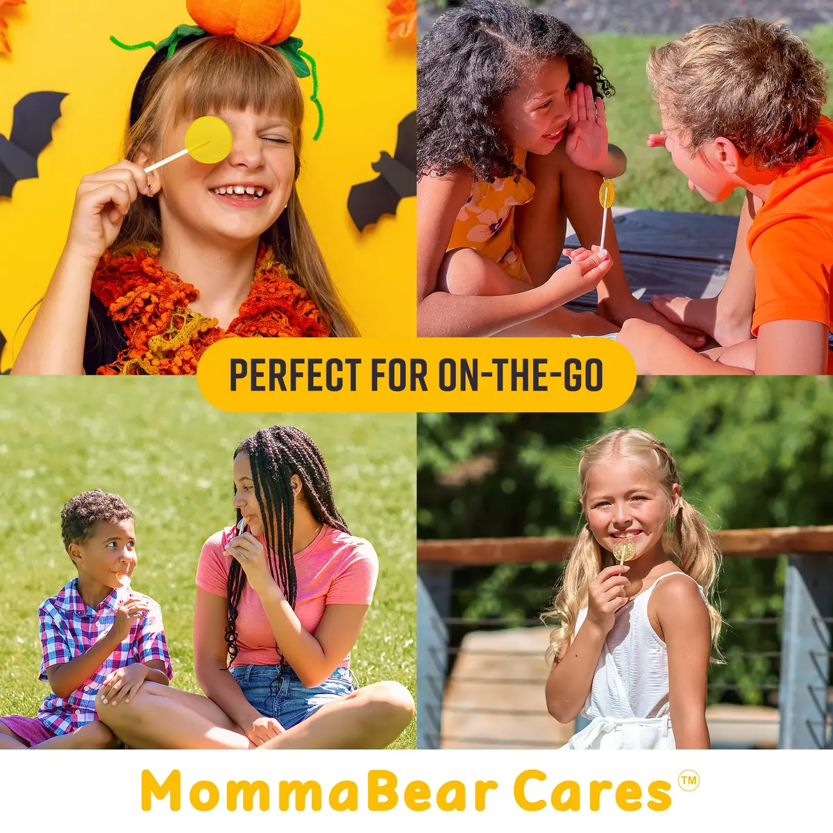 MommaBear Nausea & Motion Sickness with Real Honey & Ginger – 10 Pack | Gentle Relief for Pregnant & Kids - view 7