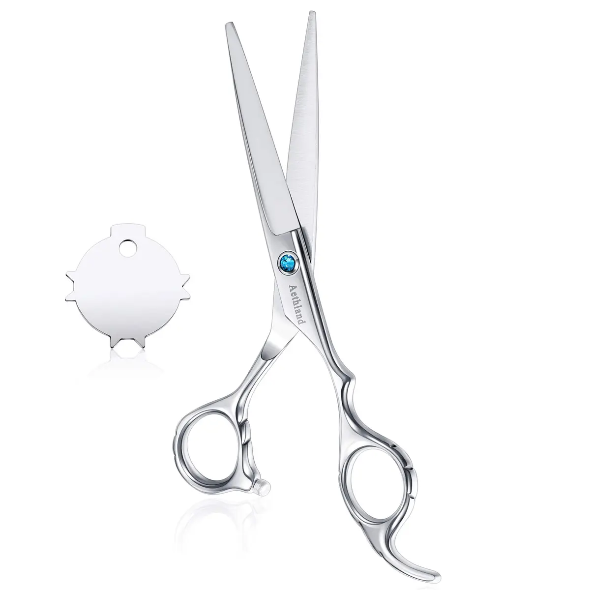 Aethland Japanese 9CR Stainless Steel Professional Barber Hairdressing Shears 6.5 Inch | Ice Calcination Treated for Sharpness - main product image