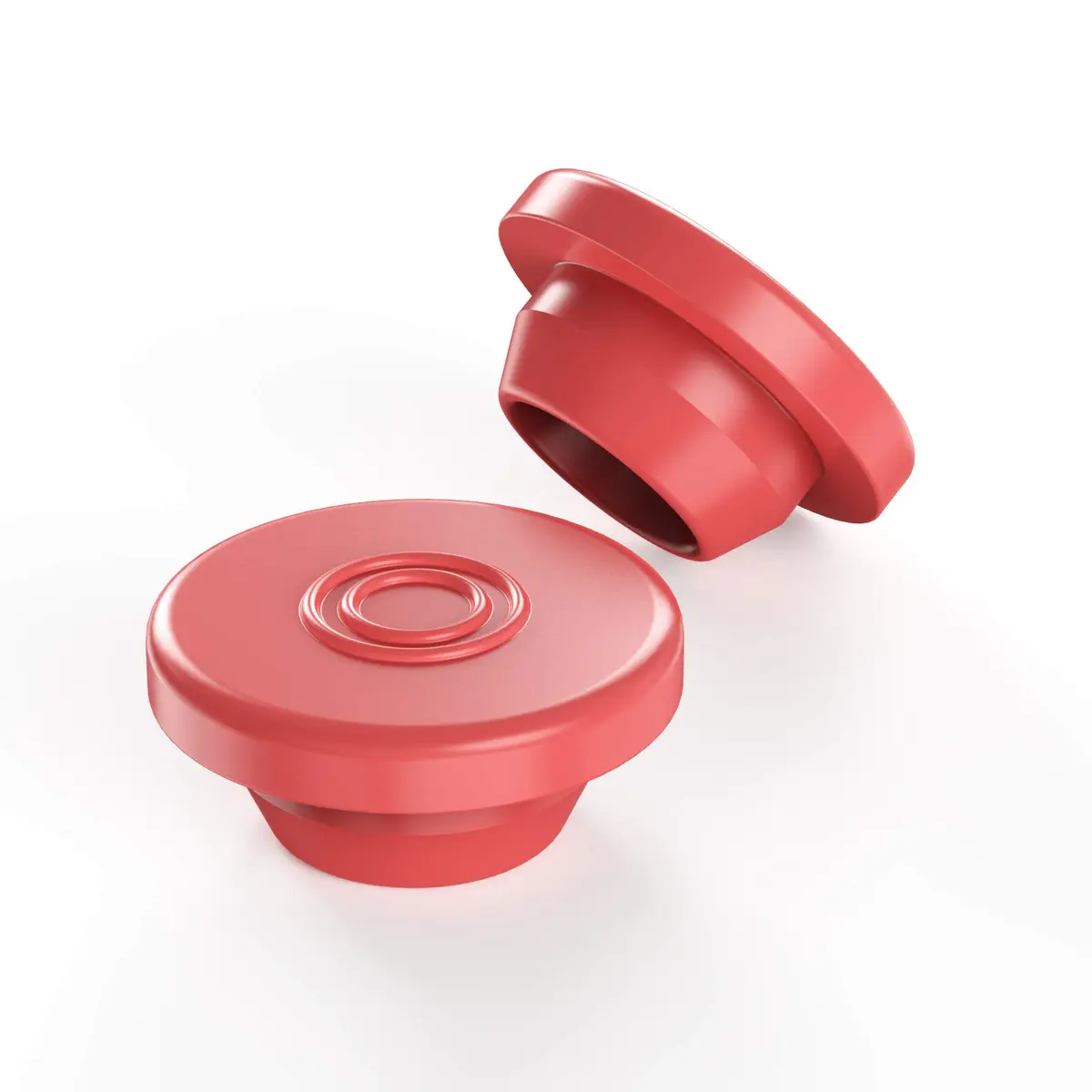 Biomed Solutions Self Healing Injection Ports 20mm Red | Reusable, Lab & Mushroom Use (70-120 chars) - view 2