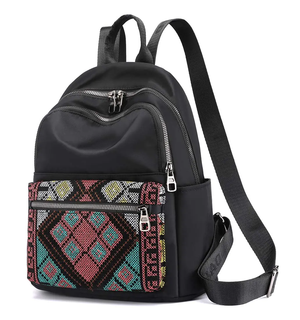 Collsants Small Nylon Backpack for Women Lightweight Mini Backpack Purse Travel Daypack (SH) | Water-Resistant & Compact - main product image