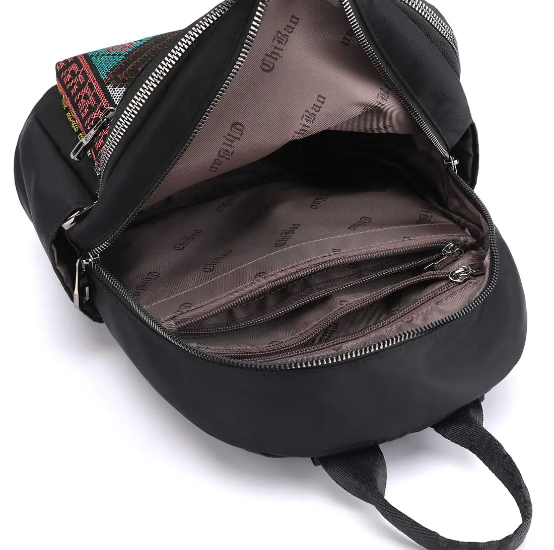 Collsants Small Nylon Backpack for Women Lightweight Mini Backpack Purse Travel Daypack (SH) | Water-Resistant & Compact - view 5