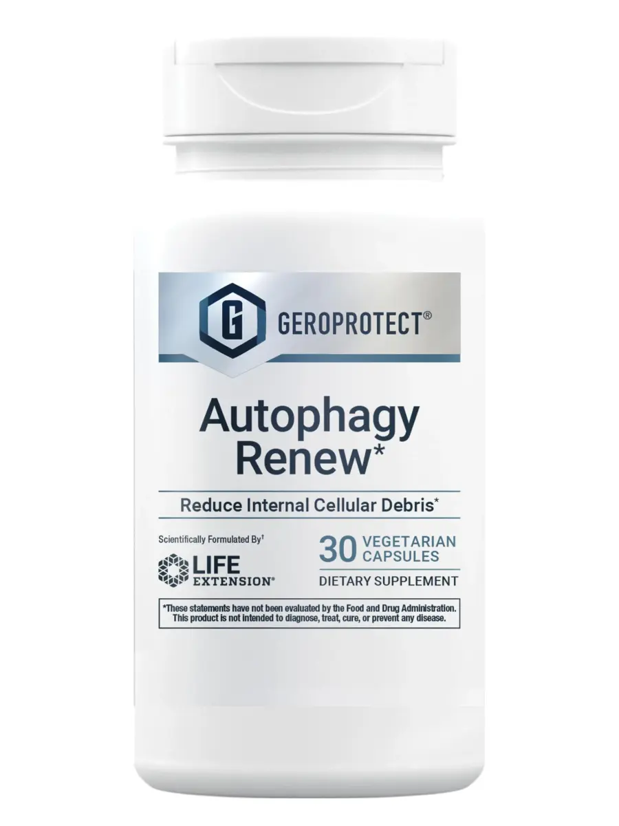 Life Extension GEROPROTECT® Autophagy Renew 30 Capsules | Cellular Health Support & Healthy Aging - main product image