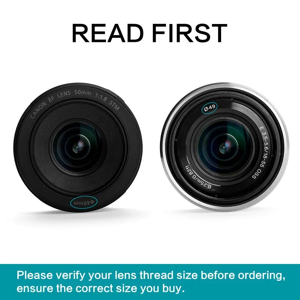Sedremm 72mm Star Filter Kit (4, 6, 8, 12 Points) with Lens Cap & Pouch | Multi-Coated Optics Glass - view 4