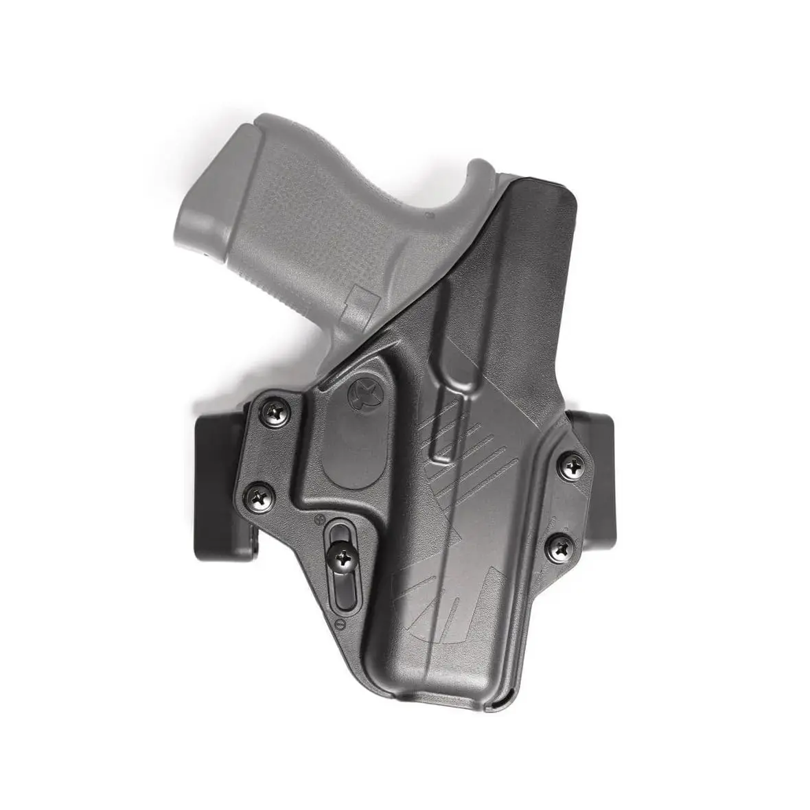 Raven Concealment Systems Perun Gun Holster Compatible with Sig Sauer P320C, X Carry, and M18 | Open Carry OWB Strongside | Black Finish - view 2