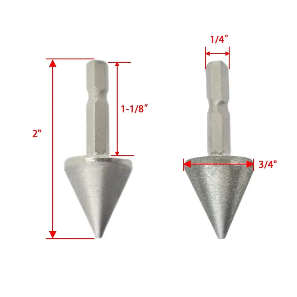 scottchen PRO Woodworking Square Hole Drill Bit Sharpener 3/4" x 7/8" | Up to 1/2" Bit, Grit #220/600, Durable Steel - view 2