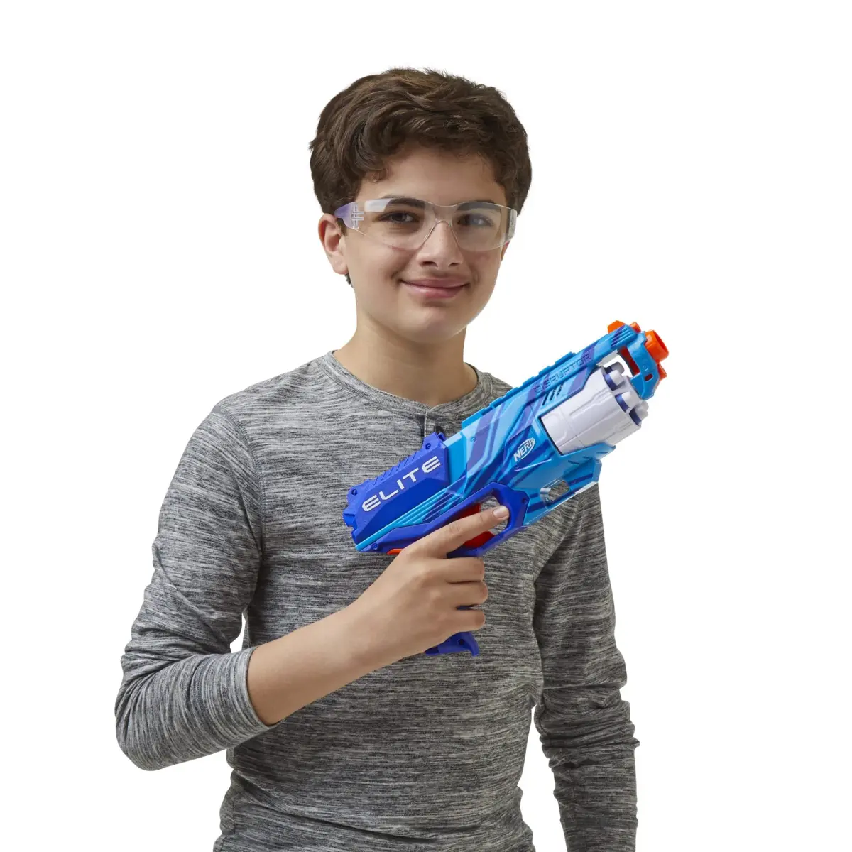 Nerf Elite Disruptor Blaster Reflex Blue | 6-Dart Rotating Drum - view 6