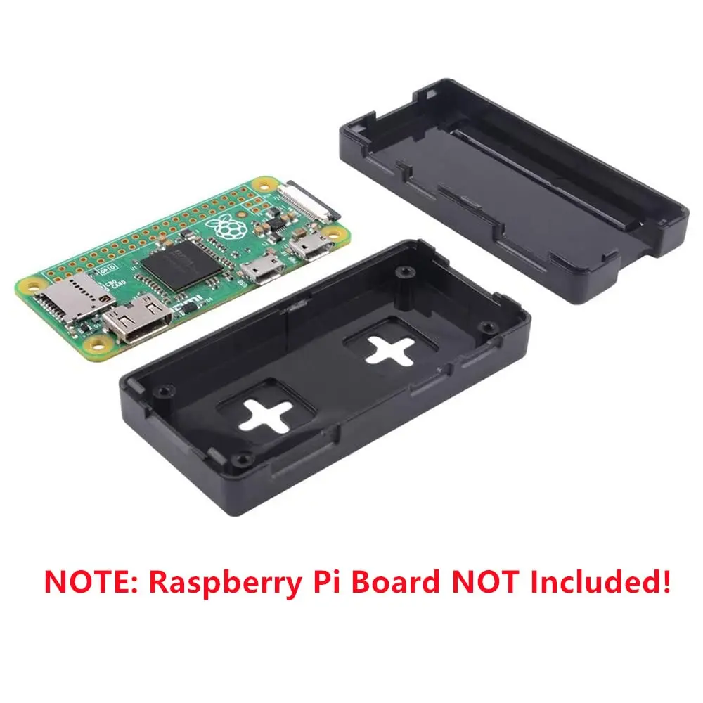 GeeekPi Raspberry Pi Zero 2 W Case/Zero W Case 7-in-1 Starter Kit with GPIO Header, OTG, HDMI Adapter & Screwdriver | Black Acrylic - view 6