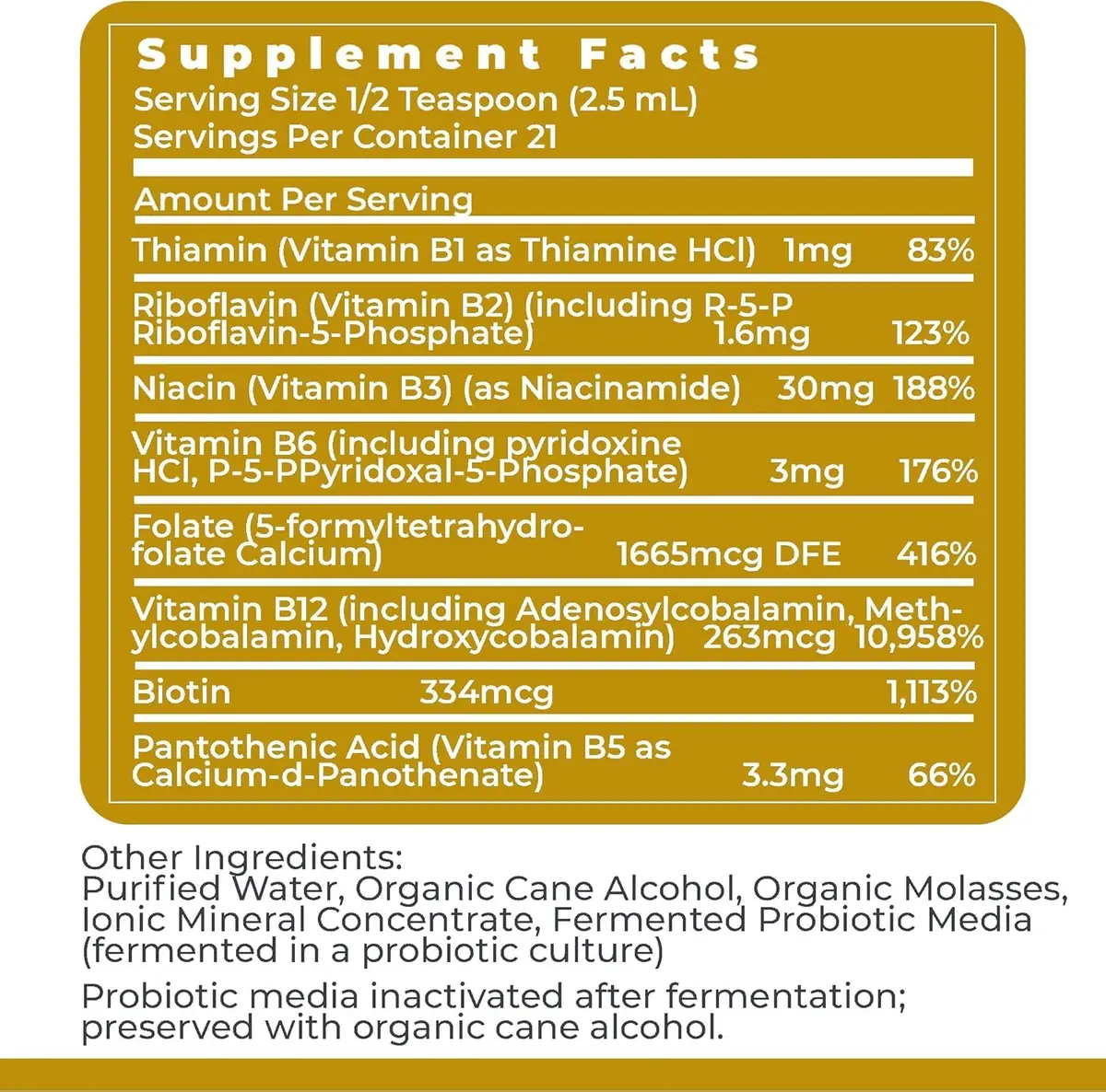 Premier Research Labs Max B-ND Liquid Vitamin 2 fl oz | Supports Liver, Brain & Energy - view 6