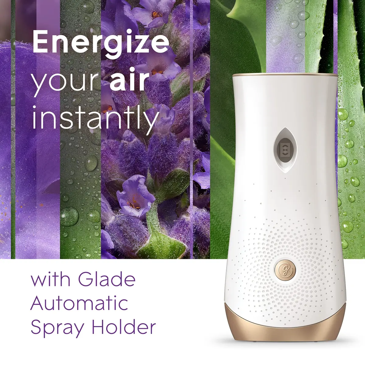 Glade Automatic Spray Air Freshener Refill, Tranquil Lavender & Aloe, 6.2 Fl Oz (184ml) Each (3 Count) | Timed Fragrance Release for Home & Office - view 8