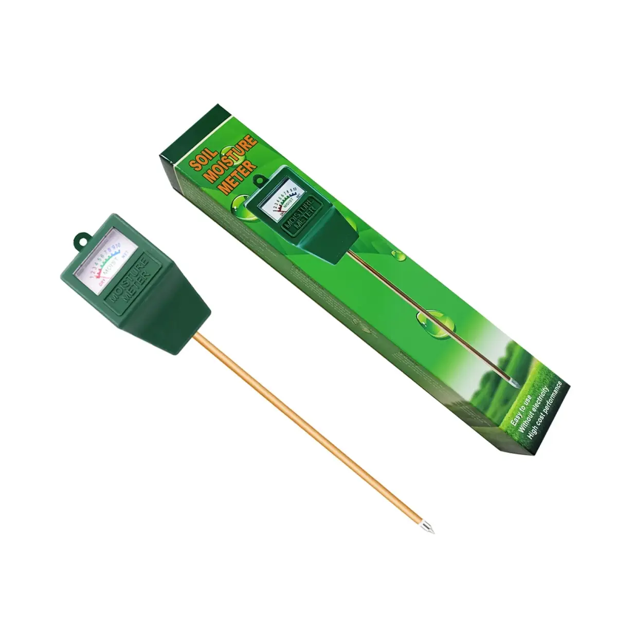 Hathdia Soil Moisture Meter Green | 25.9 cm (10.2 inch) Probe Length - view 7