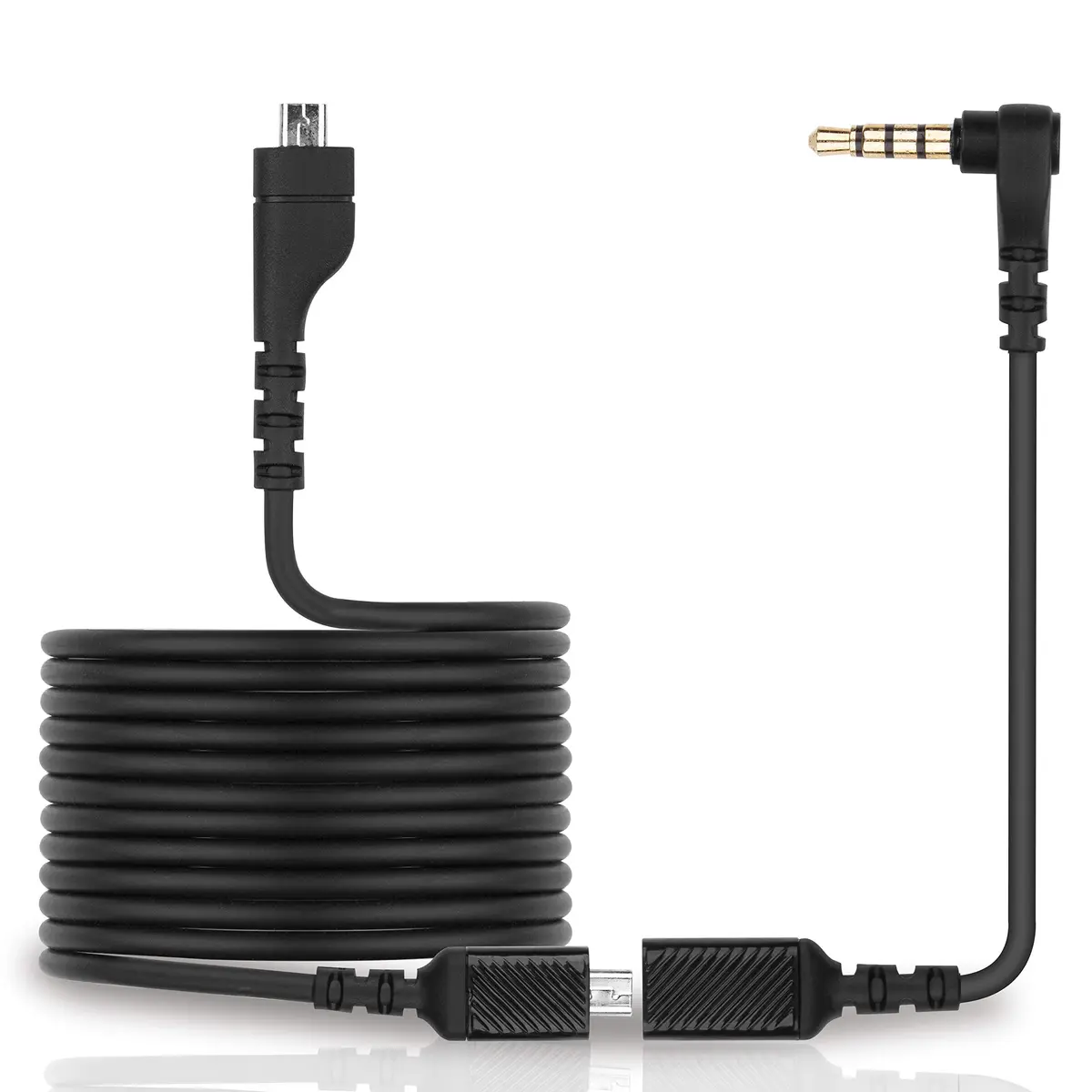 weishan 1.5m (5 ft) TPE Aux Cable with 3.5mm TRRS Adapter for SteelSeries Arctis 3/5/7 Pro, Pro + GameDac | Gold-Plated Plug for Clear Audio - view 7