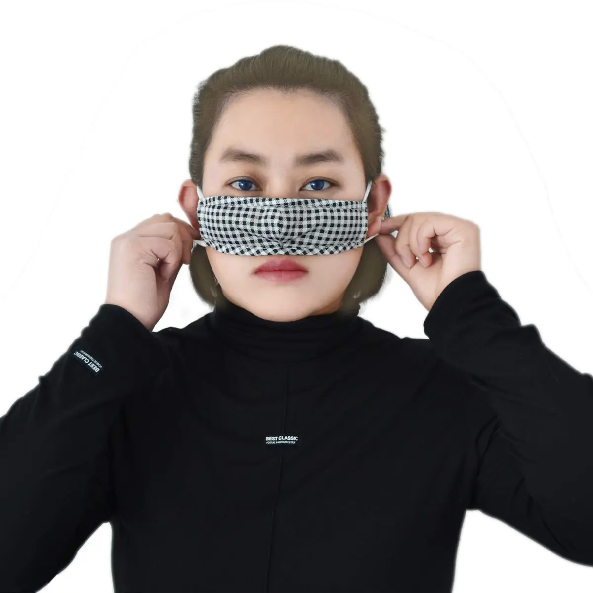 pinklilycare Nose Warmer Cozy Mask Cover Protection with Adjustable Straps | Soft Fabric, Reusable, Winter Sports Ready - view 5