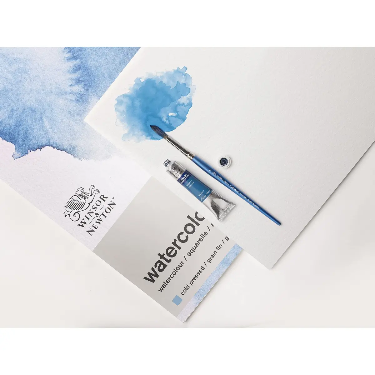 Winsor & Newton Watercolor Paper Pad 11" x 14" Natural White | Cold Press, 12 Sheets - view 5