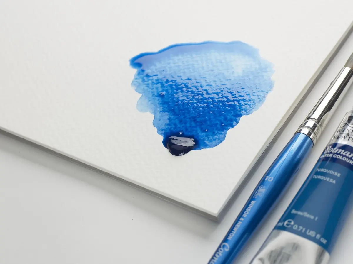 Winsor & Newton Watercolor Paper Pad, 9" x 12" | Cold Press, Bright Finish, 12 Sheets - view 3