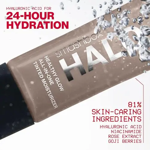 Smashbox Halo Healthy Glow Tinted Moisturizer SPF 25 Fair Light 40ml (1.4 Fl Oz) | Hydrates for 24 Hours - view 3