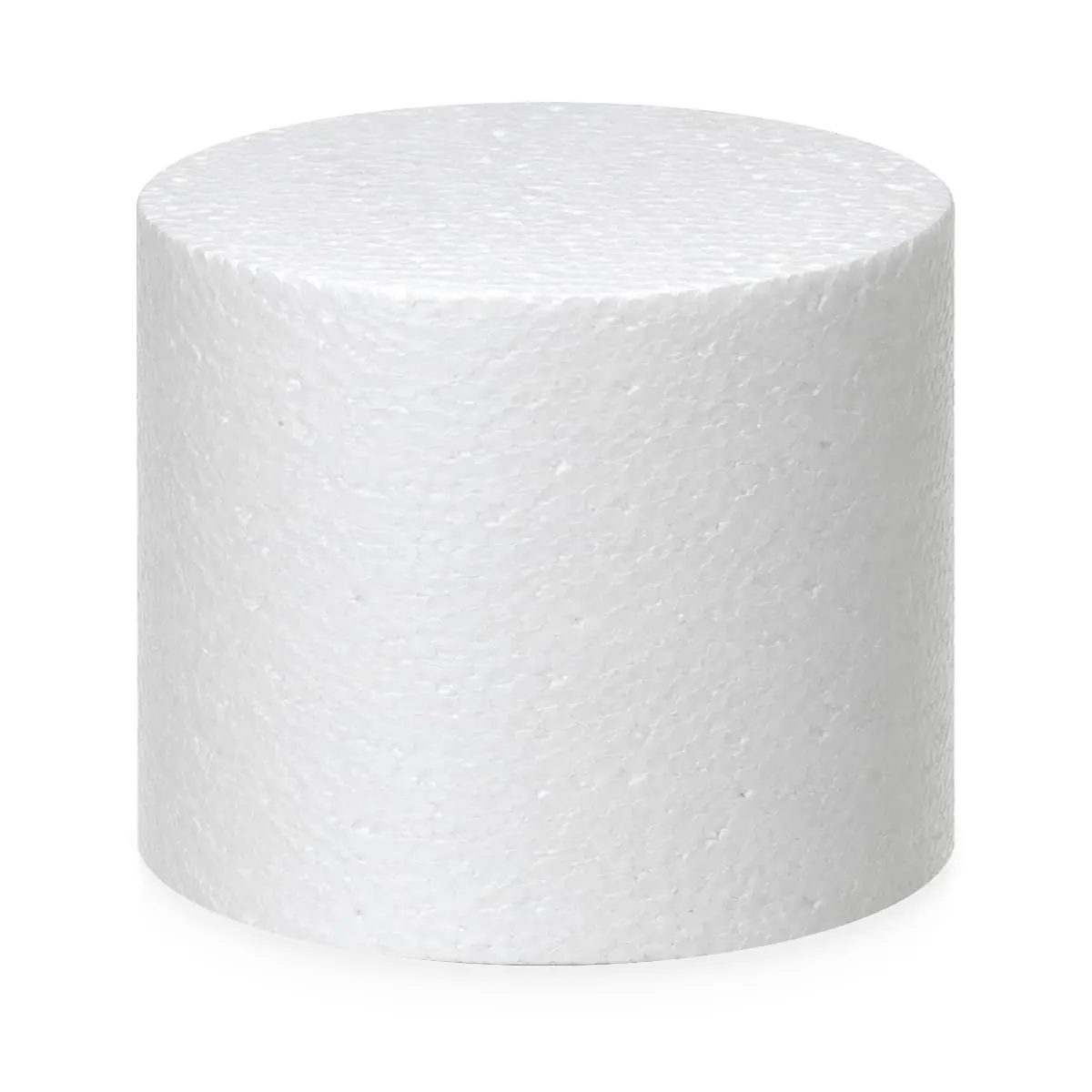 Global Sugar Art 5-Inch Round Cake Dummy Styrofoam 4" High | Perfect for Practice & Display - main product image