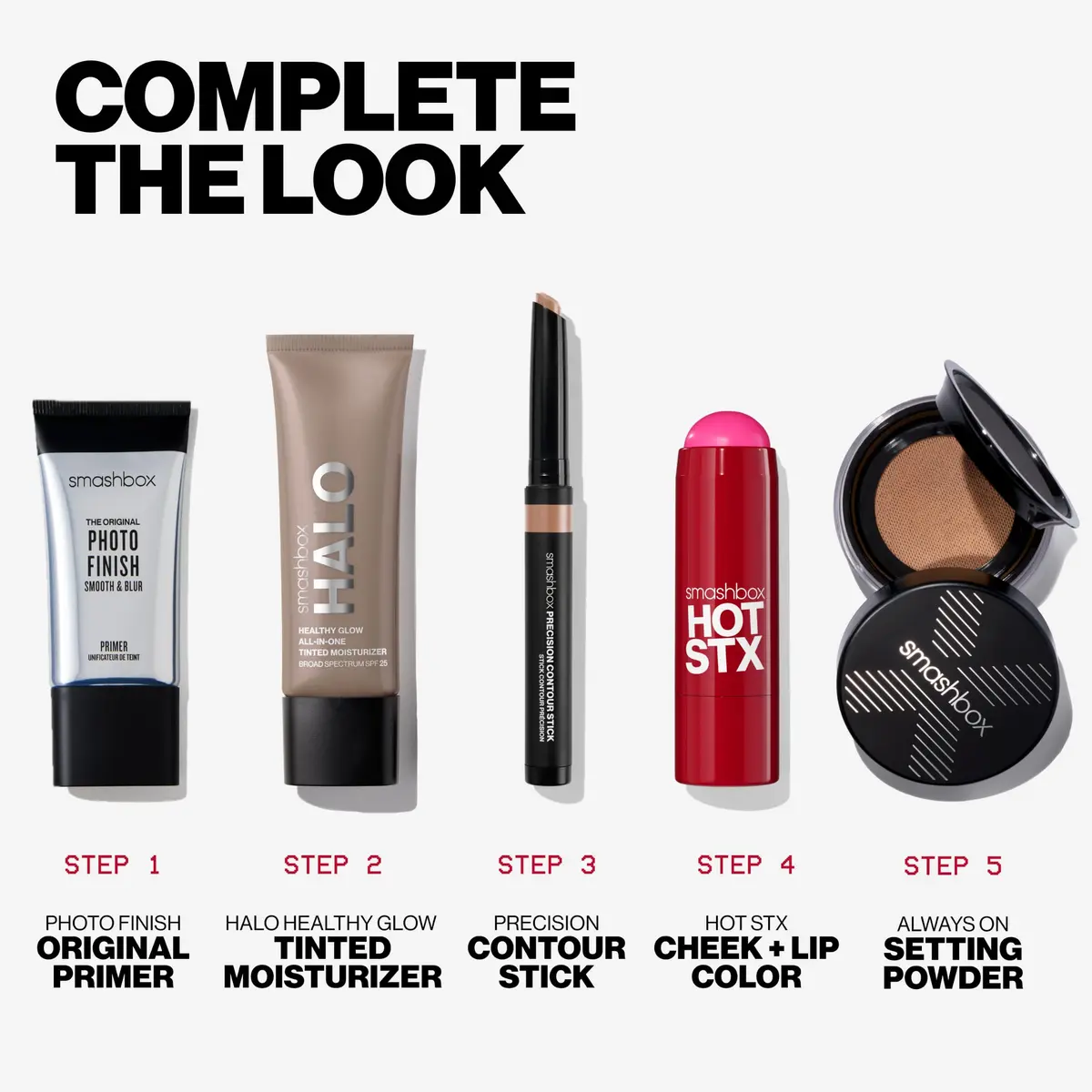 Smashbox Halo Healthy Glow Tinted Moisturizer SPF 25 Medium 40ml (1.4 Fl Oz) | Hydrates 24 Hrs, Dewy Finish - view 8