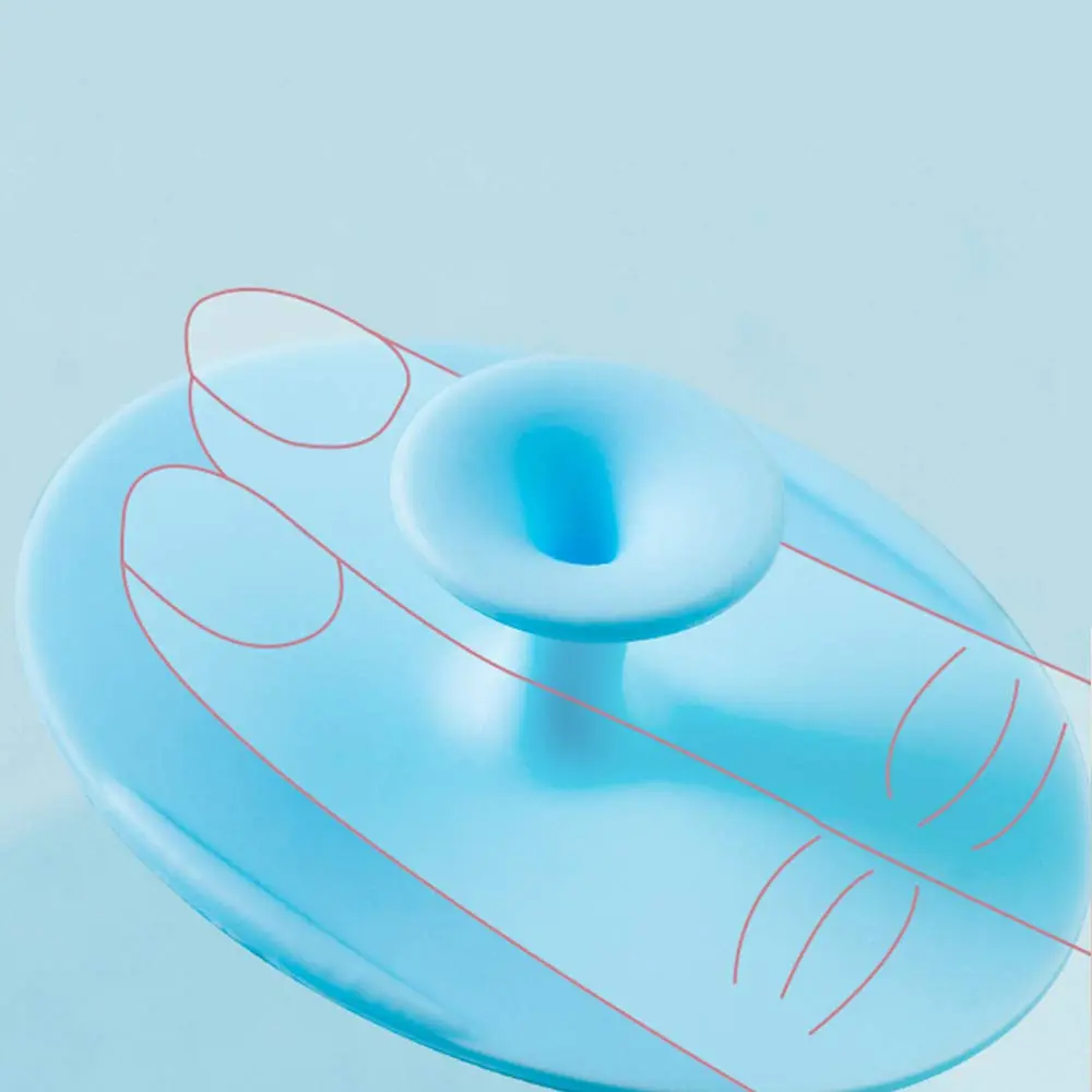 MR LION Baby Bath Brush, Silicone Cradle Cap & Skin Scrubber, Small-4PCS | Gentle, Soft & Safe for Dry Skin & Eczema - view 4
