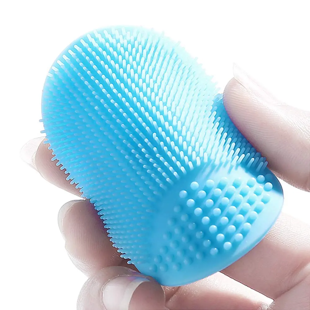 MR LION Baby Bath Brush, Silicone Cradle Cap & Skin Scrubber, Small-4PCS | Gentle, Soft & Safe for Dry Skin & Eczema - view 6