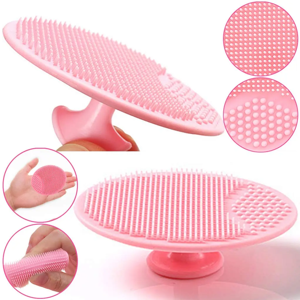 MR LION Baby Bath Brush, Silicone Cradle Cap & Skin Scrubber, Small-4PCS | Gentle, Soft & Safe for Dry Skin & Eczema - view 7