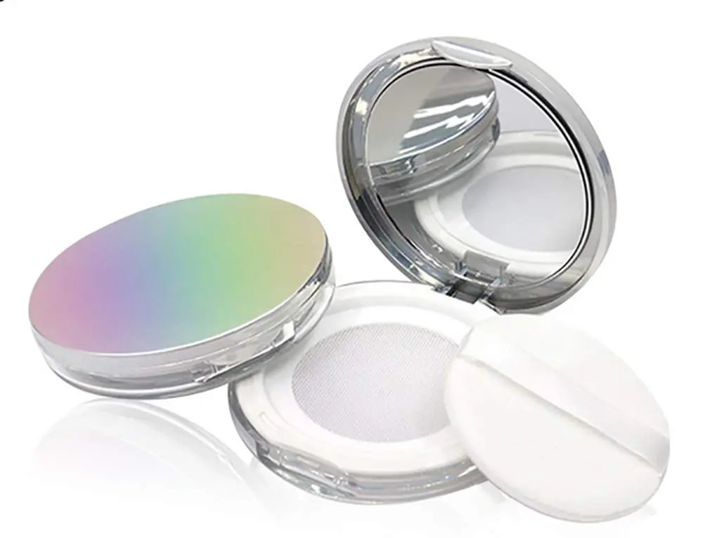 BesYouSel 5g Empty Compact Powder Box Case | Refillable Loose Powder Container for DIY Makeup (70-120 chars) - view 4