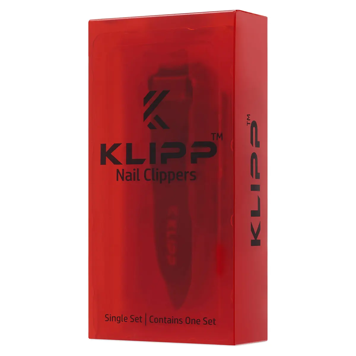 KLIPP Heavy Duty Nail Clippers for Men with Catcher - Stainless Steel, Black | Trim Fingernails & Toenails Effortlessly - view 7