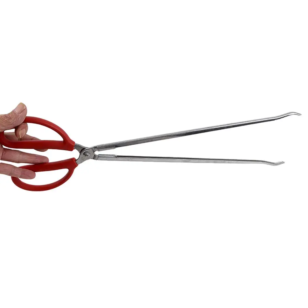Goeielewe Multi-Function Clip Scissor Tongs with Curved Head, 37cm (14.5 Inches) | Secure Grip for Marine Creatures - view 6