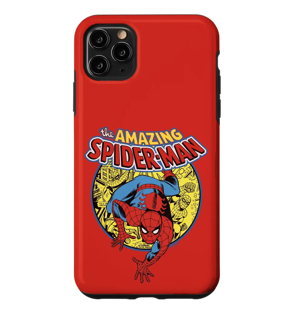 Marvel The Amazing Spider-Man Logo Portrait Case for iPhone 11 Pro Max | Heavy Duty Protection - main product image